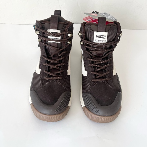 NWT Vans SK8-HI waterproof MTE high top all weather sneakers brown 7.5 - Picture 4 of 10